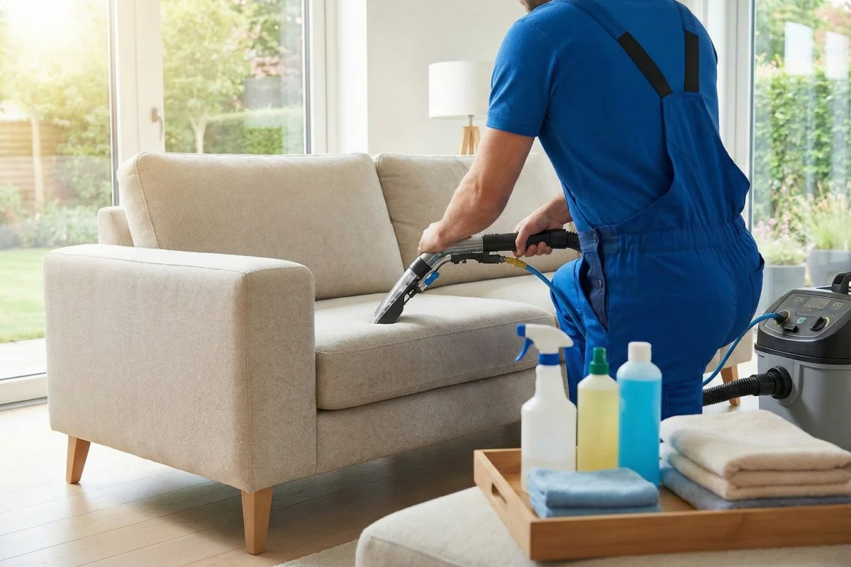 Servicio de limpieza de sofás a domicilio en Barcelona